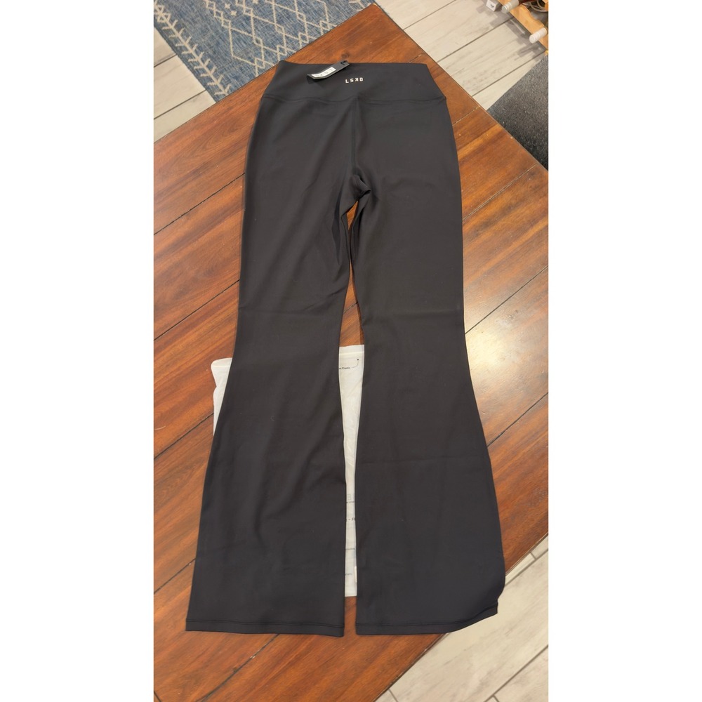 LSKD Fusion Ultra High-Rise Flared‎ Leggings Black XL WTGH00042 New NWT - Picture 15 of 16